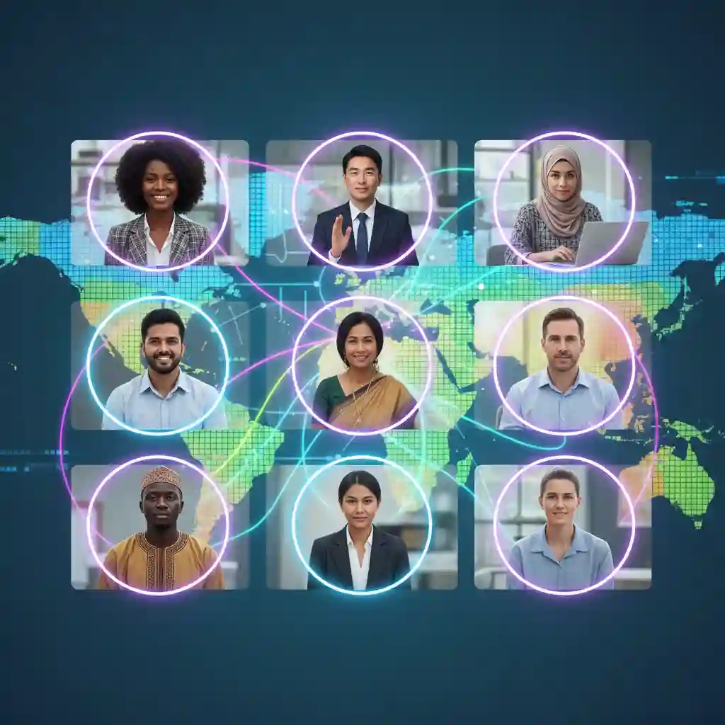 Illustration showing a step-by-step walkthrough to set up zoom subtitles translation, highlighting how to enable translated captions in meetings for clear multilingual communication across global teams.