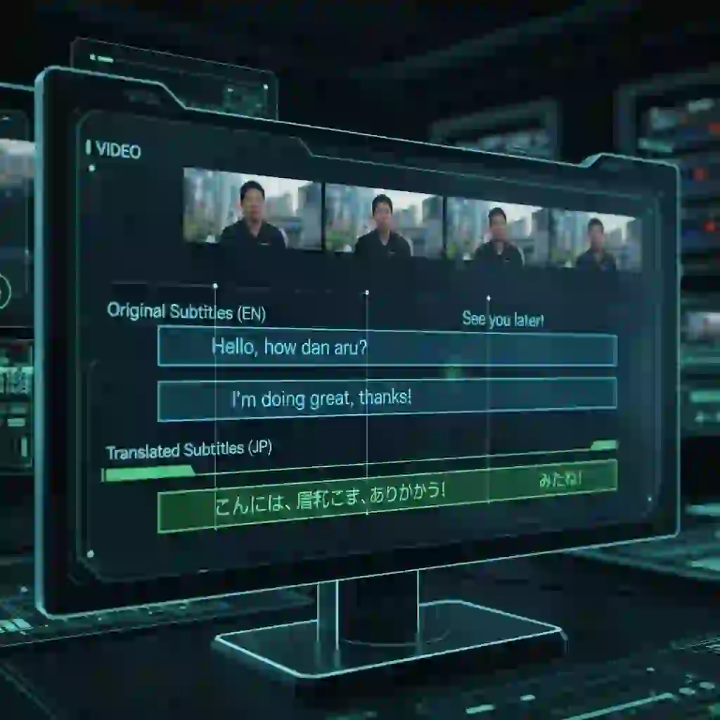 Graphic showing smart timestamp preservation within ai subtitle translation, ensuring each translated line matches original start and end times, preventing misalignment across languages and producing ready-to-use SRT files without manual editing.
