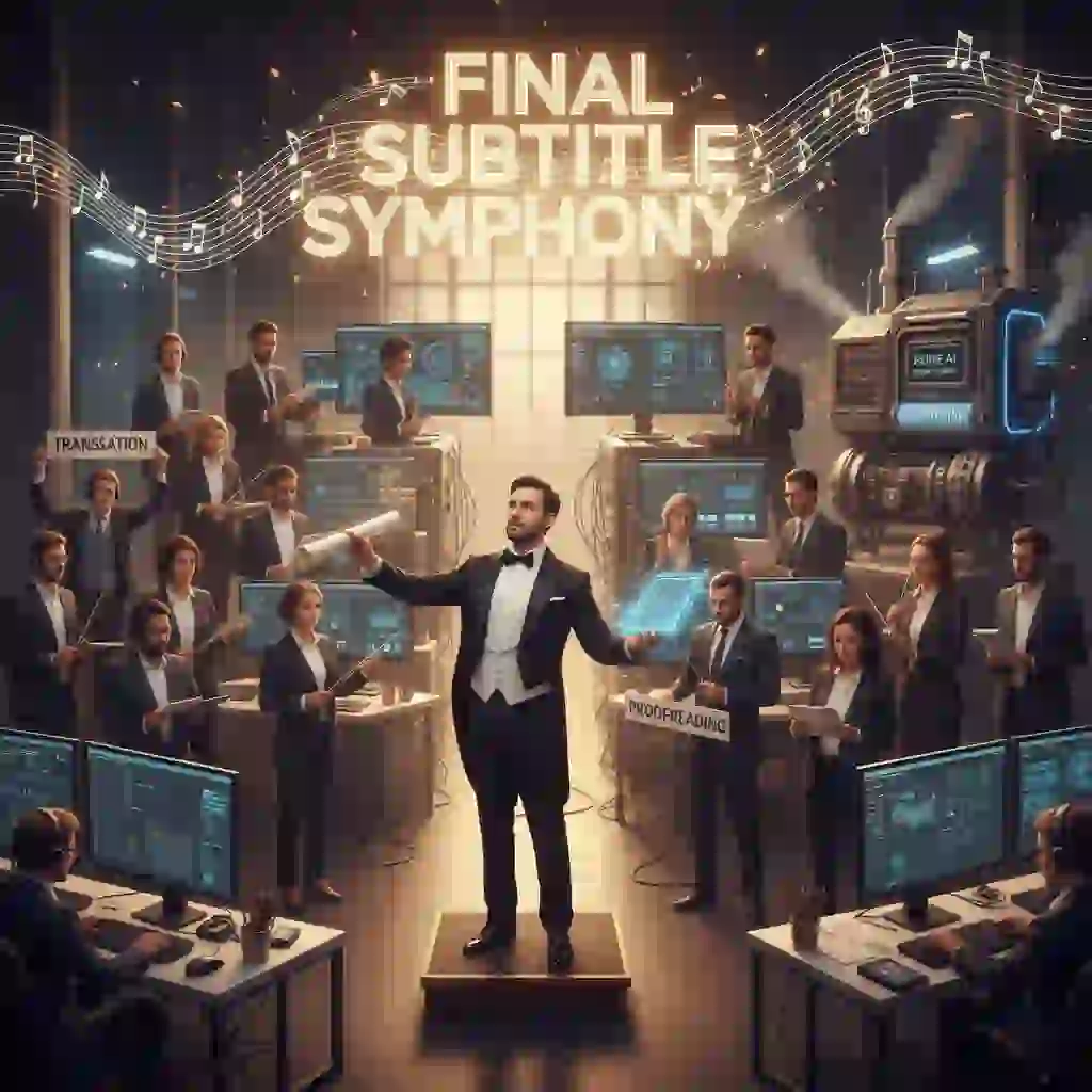 Project management and QA processes within professional subtitling translation services, coordinating delivery schedules, controlling budgets, and performing final checks for translation accuracy, subtitle timing, and formatting across multilingual releases.