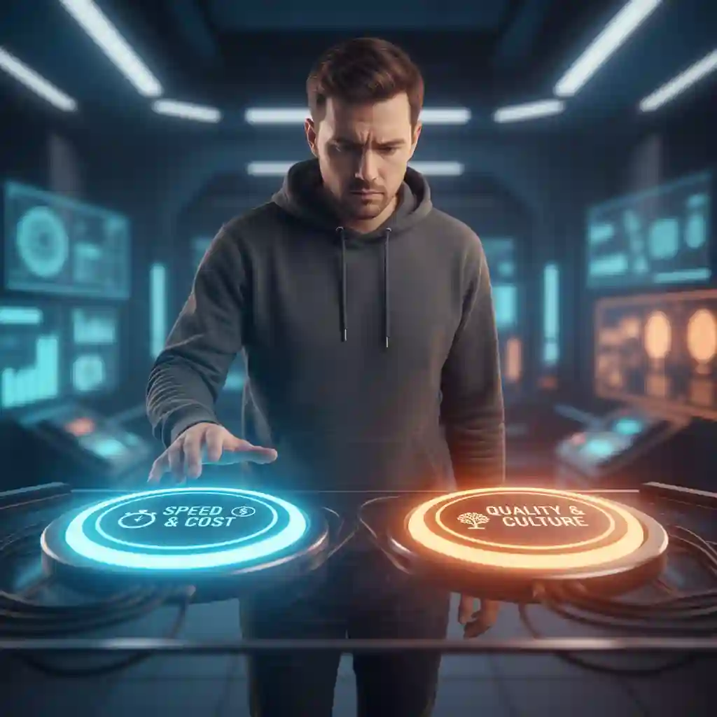 Balanced perspective chart weighing cost, speed, and quality when choosing subtitling translation services, advising against lowest-bid pitfalls and advocating culturally sensitive, technically polished subtitles that maintain credibility and improve viewer experience across markets.