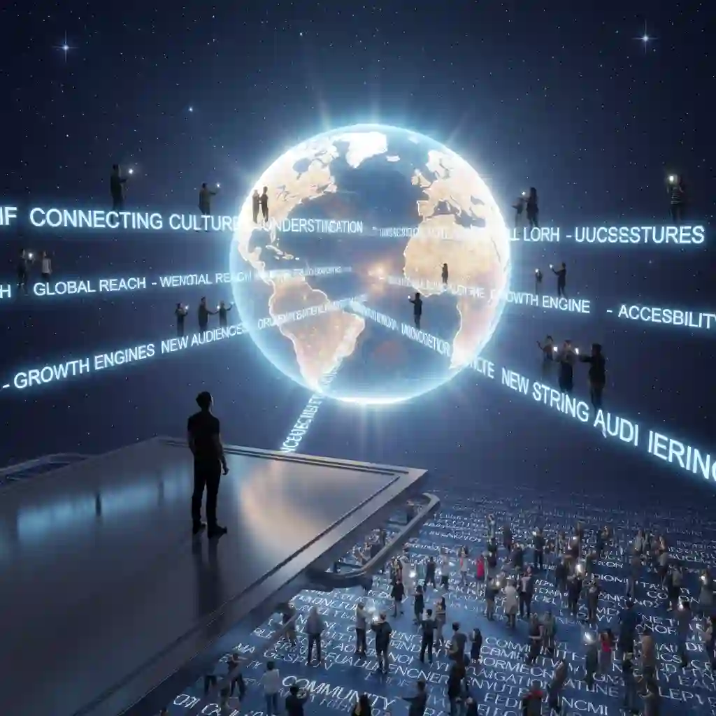 Illustration of Ai Subtitle Translator batch processing used when translating subtitles, showing drag-and-drop workflows, multi-format support, UTF-8 encoding, and efficient multilingual conversion across large video libraries.