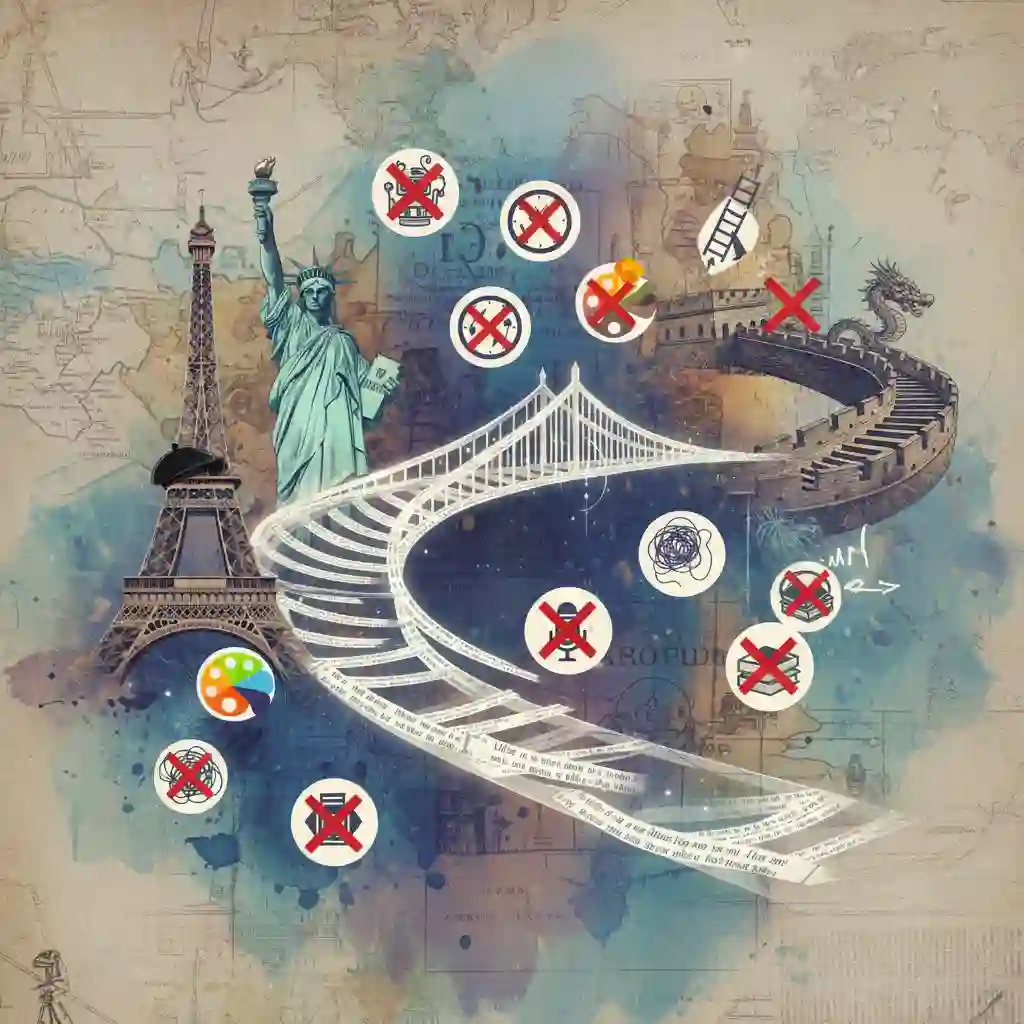 Transformation visual showing how avoiding common mistakes in translation and subtitling services elevates global content quality, localization, accessibility, timing, and SEO impact for international audiences.