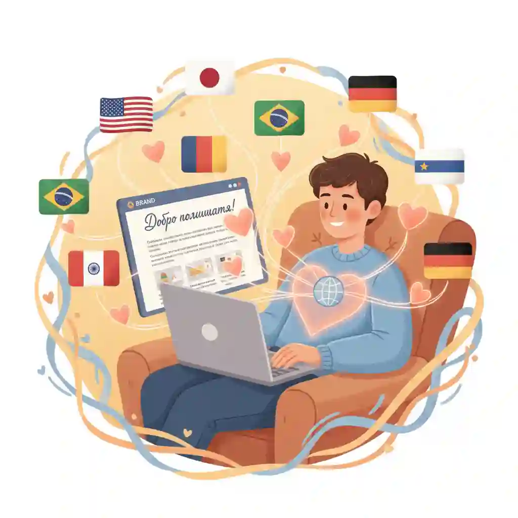 Chart highlighting localization data and audience preferences relevant to translation and subtitling services, proving that native language content drives trust, purchase decisions, watch time, and discoverability across regions and platforms.