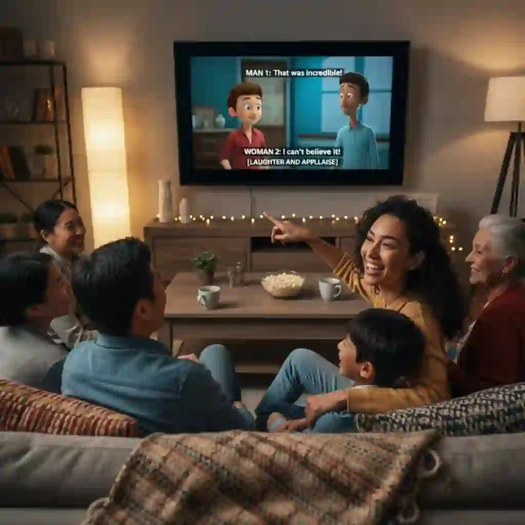 Accessible design showcases diverse viewers, including deaf and hard-of-hearing audiences, benefiting from quality subtitling translation that delivers readable, synchronized captions and inclusive experiences across languages, devices, and viewing contexts.